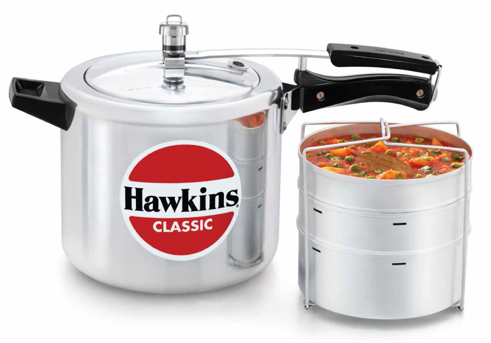 Details about   Hawkins Classic Aluminum Pressure Cooker 3 Ltr Wide Cooking for 3-4 Persons CL3W 